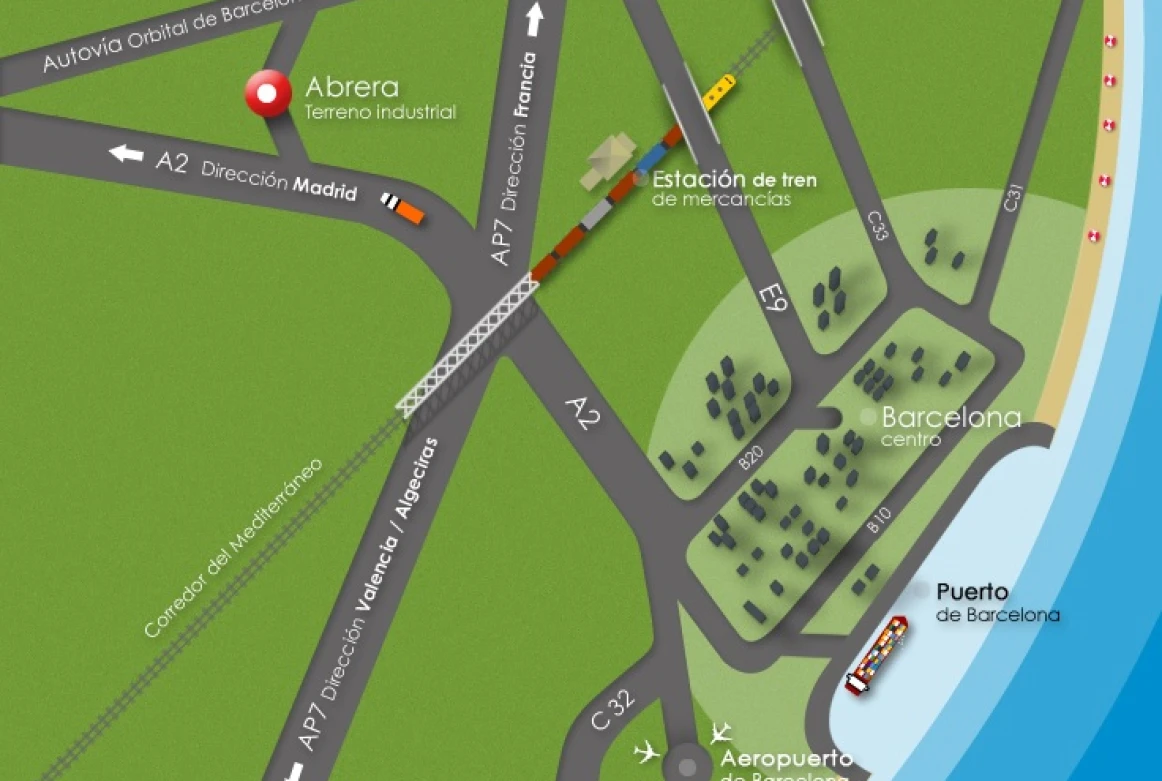 Suelo industrial en Abrera