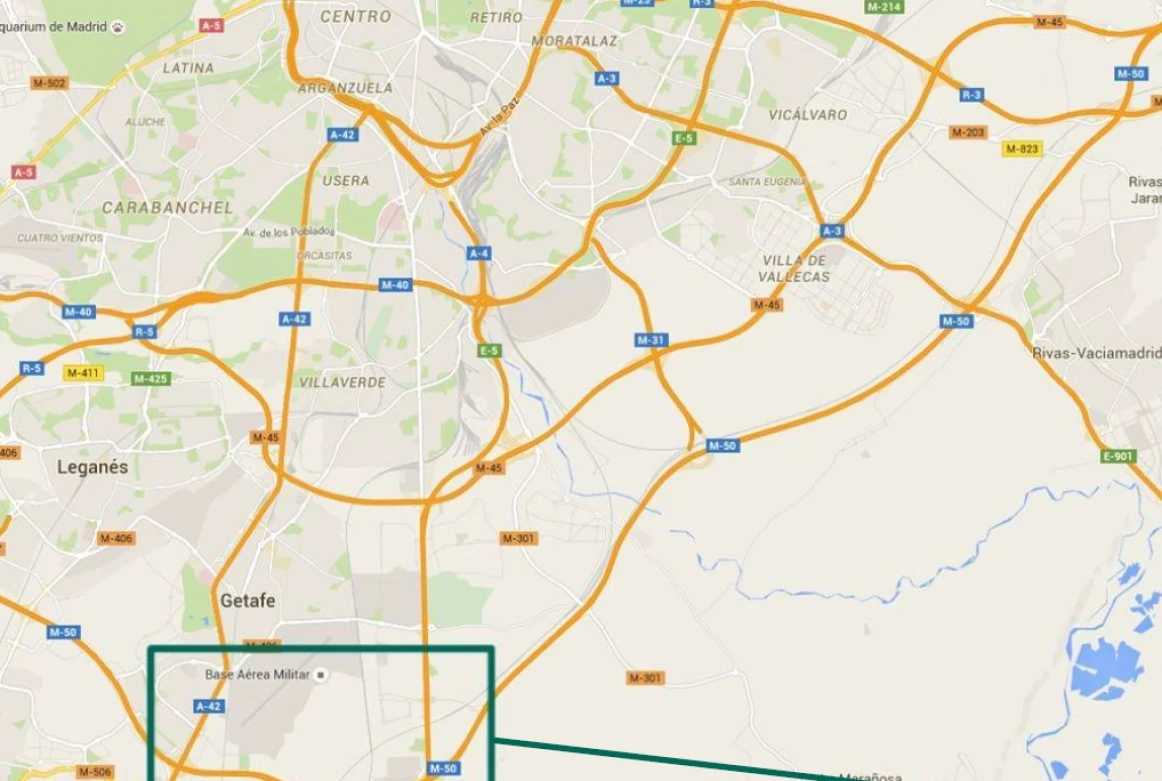 Módulos logísticos disponibles en CLA Getafe