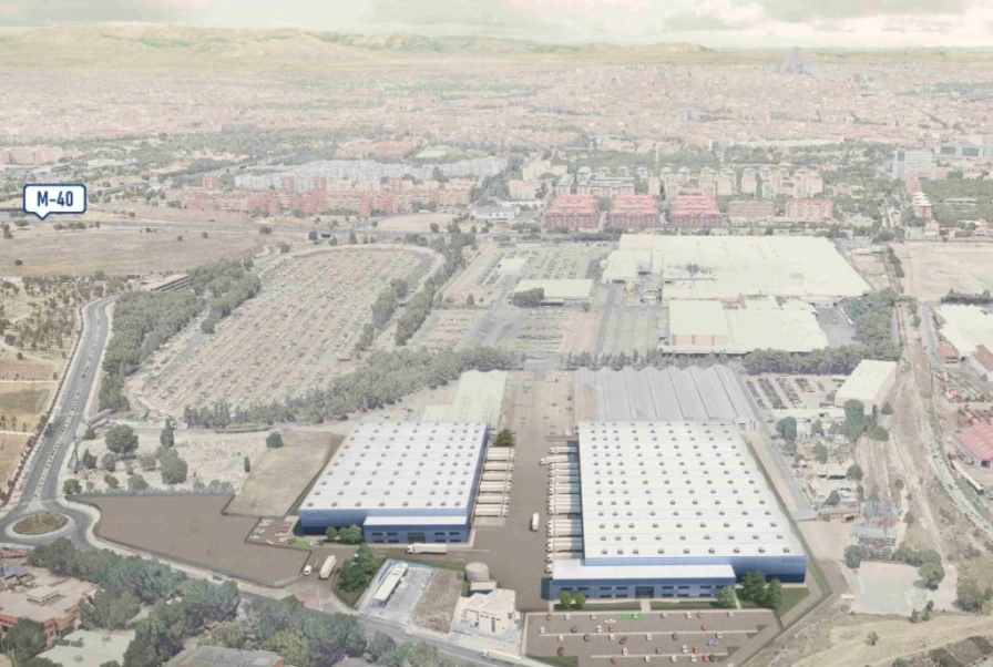 Nave logística en el termino municipal de Madrid, Villaverde