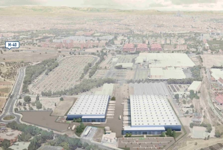 Nave logística en el termino municipal de Madrid, Villaverde