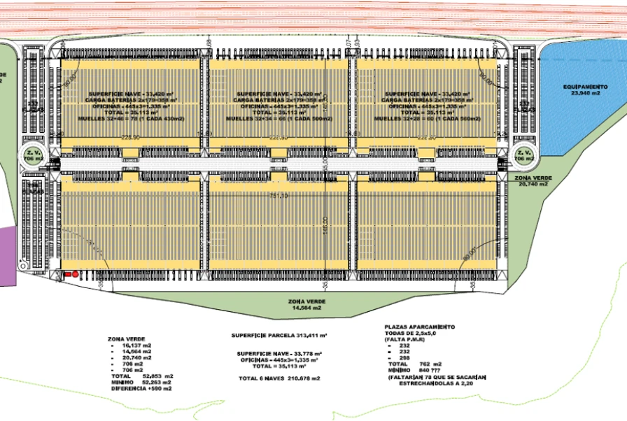 Nave logística modulable en Cabanillas del Campo