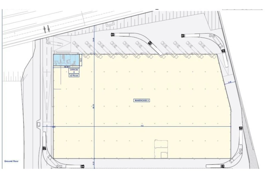 Plataforma logística en Cabanillas del campo para alquiler