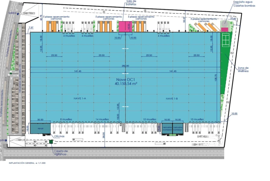 Nave logística en Gelida