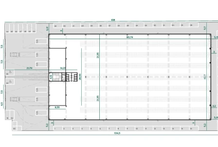 Nave logística Gorriones de 3.692 m²
