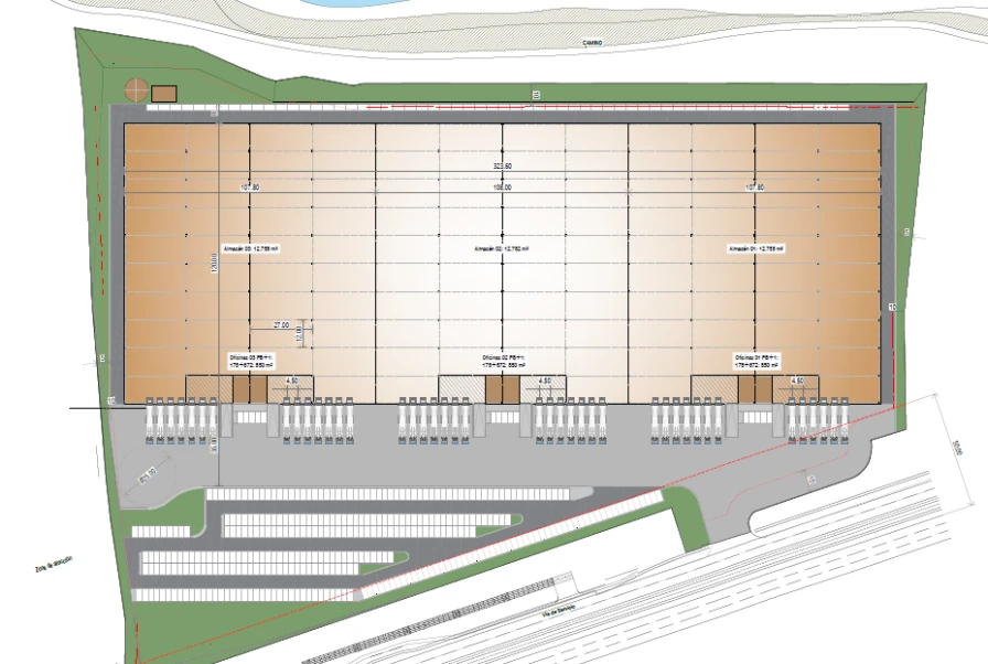 Centro Logístico en San Agustín de Guadalix 43.301 m²