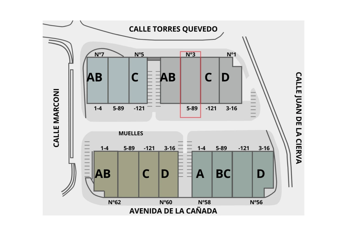 Coslada Park I de 1.050 m²