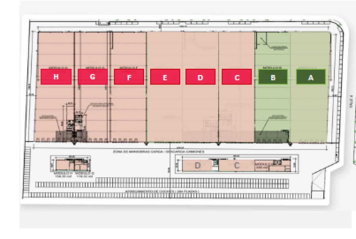 Módulos logísticos - Alcalá de Henares