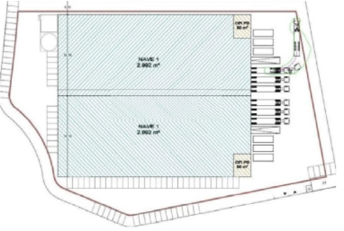 Nave logística Pinto 6.857  m²