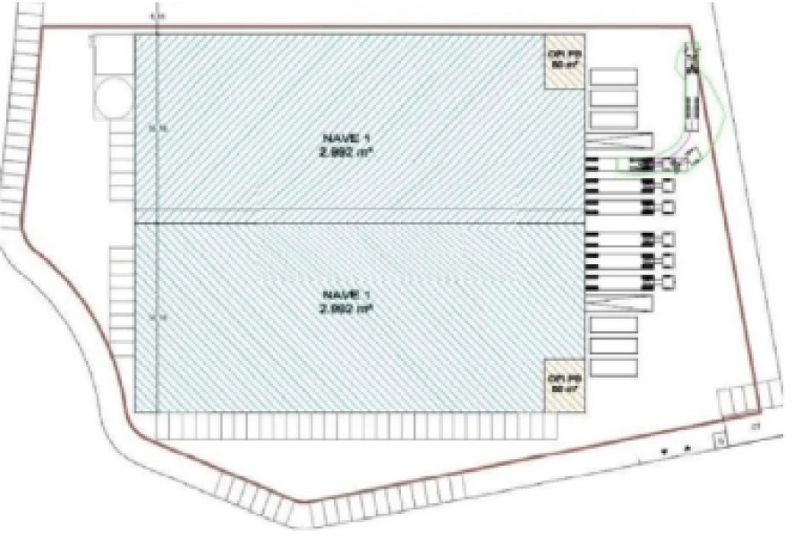 Nave logística Pinto 6.857  m²