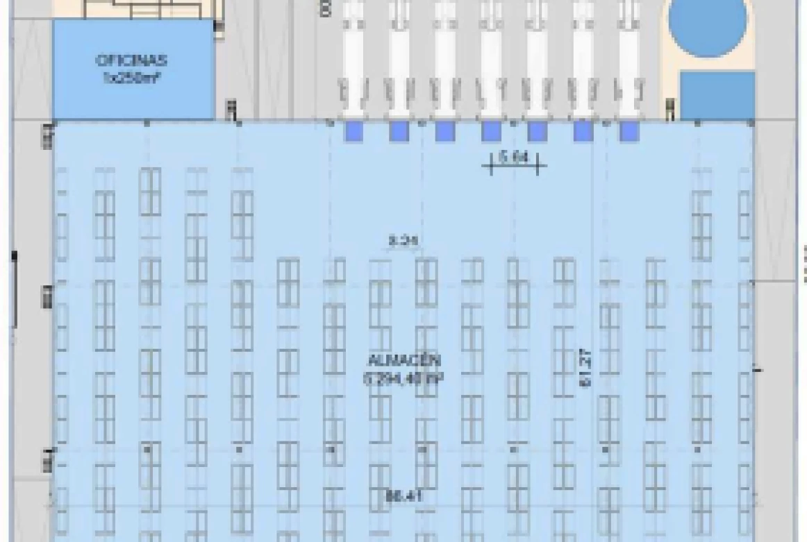 Nave Cabanillas del Campo 5.599,43 m²