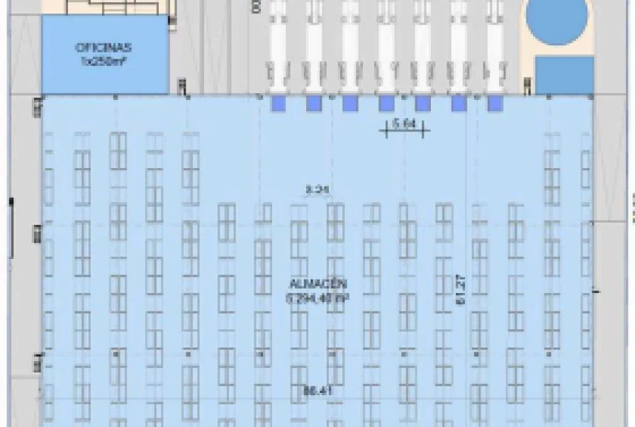 Nave Cabanillas del Campo 5.599,43 m²