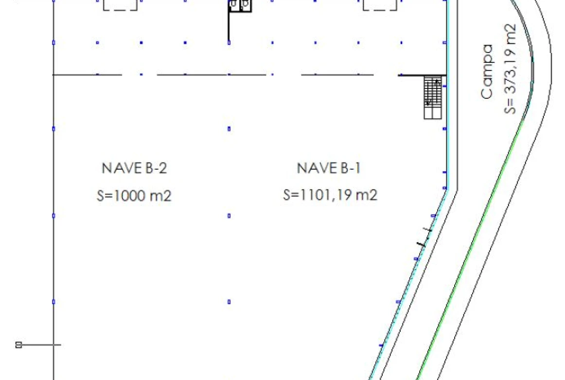 Nave industrial Alovera , B1 y B2